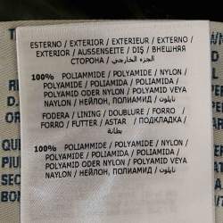 مملوكة مسبقًا Moncler Black Synthetic Down Jacket S