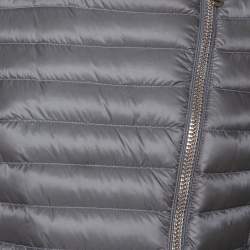 Moncler Grey Down Quilted Amey Jacket M
