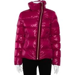 Moncler Purple Synthetic Puffer Down Ilay Jacket S