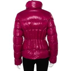 Moncler Purple Synthetic Puffer Down Ilay Jacket S