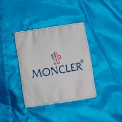 Moncler Blue Synthetic Dali Puffer Jacket S