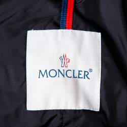 Pre Owned Moncler Beige Synthetic Padded Gaelle Vest XS