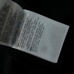 Pre Owned Moncler Black Down Quilted Jasminum Giubbotto Long Puffer Jacket M