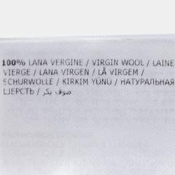 Pre Owned Moncler Black Wool Rib Knit Ciclista Tricot Turtle Neck Sweater M