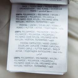 Pre Owned Moncler Red Quilted Nylon Arabba Down Jacket XS