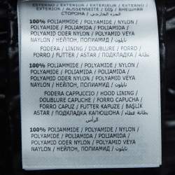 Pre Owned Moncler Black Down Quilted Fulmar Long Jacket M