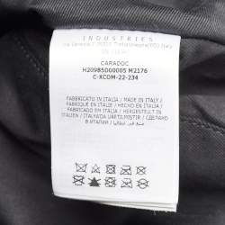 Pre Owned Moncler Black Nylon Water-Repellent Caradoc Tote