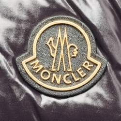 Pre Owned Moncler Black Nylon Water-Repellent Caradoc Tote