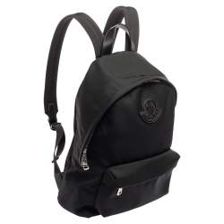 Pre Owned Moncler Black Nylon Pierrick Backpack