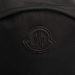 Pre Owned Moncler Black Nylon Pierrick Backpack