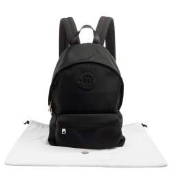 Pre Owned Moncler Black Nylon Pierrick Backpack