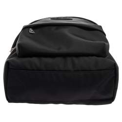 Pre Owned Moncler Black Nylon Pierrick Backpack