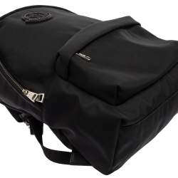 Pre Owned Moncler Black Nylon Pierrick Backpack