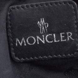 Pre Owned Moncler Dusty Pink Quilted Nylon Georgine Zaino Shoulder Bag