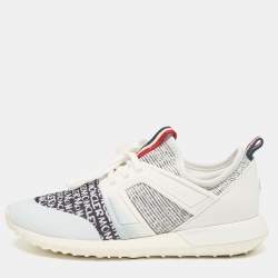 Moncler Multicolor Fabric and Rubber Meline Sneakers Size 39