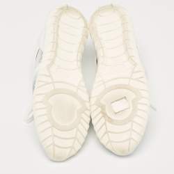 Moncler Multicolor Fabric and Rubber Meline Sneakers Size 39