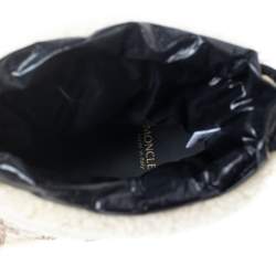 Moncler Tri-Color Shearling Fur and Leather Snow Boots Size 38 
