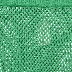 Pre Owned Monday Swimwear Palm Green Crochet Cape May Skirt M
