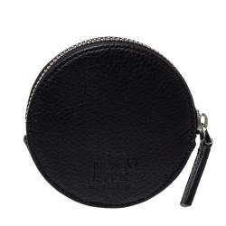 Montblanc Black Soft Grain Leather Phone Accessories Case