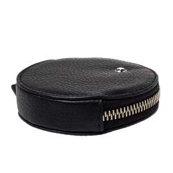 Montblanc Black Soft Grain Leather Phone Accessories Case