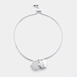 Pre Owned Montblanc Snow Cap Mother of Pearl Sterling Silver Bracelet