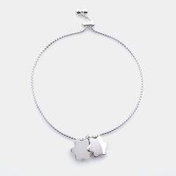 Montblanc Snow Cap Mother of Pearl Sterling Silver Bracelet