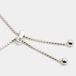 Montblanc Snow Cap Mother of Pearl Sterling Silver Bracelet