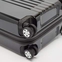 Pre Owned Montblanc Black #My4810 Light Cabin Compact Luggage 55 