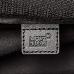 Pre Owned Montblanc Black #My4810 Light Cabin Compact Luggage 55 