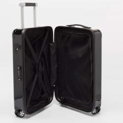 Pre Owned Montblanc Black #My4810 Light Cabin Compact Luggage 55 