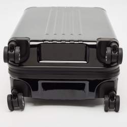 Pre Owned Montblanc Black #My4810 Light Cabin Compact Luggage 55 