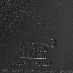 مملوكة مسبقًا Montblanc Meisterstuck Black Leather Card Holder