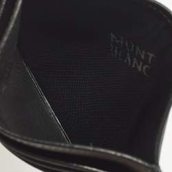 مملوكة مسبقًا Montblanc Meisterstuck Black Leather Card Holder