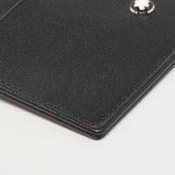 مملوكة مسبقًا Montblanc Meisterstuck Black Leather Card Holder