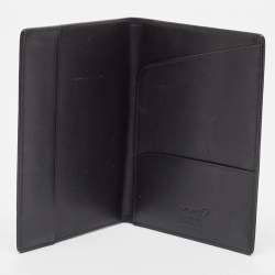 Montblanc Black Leather Meisterstuck Passport Holder