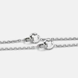 Montblanc Star Signet Sterling SIlver Station Extendable Necklace with 4 Separate Star Chains