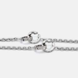 Montblanc Star Signet Sterling SIlver Station Extendable Necklace with 4 Separate Star Chains