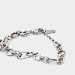 Montblanc Star Signet Mother of Pearl Charm Sterling Silver Bracelet