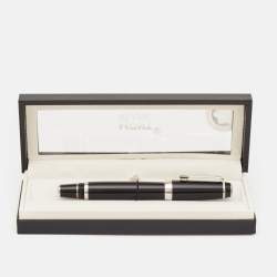Montblanc Boheme Onyx Black Resin Silver Tone Rollerball Pen