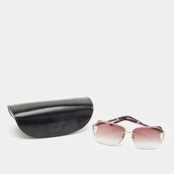 Montblanc Purple Gradient MB470S Square Sunglasses