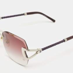 Montblanc Purple Gradient MB470S Square Sunglasses