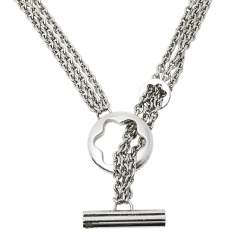 Pre Owned Montblanc Caress of a Star Sterling Silver Necklace