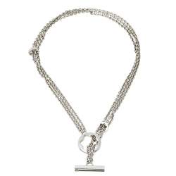 Pre Owned Montblanc Caress of a Star Sterling Silver Necklace