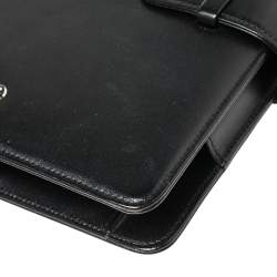 Pre Owned Montblanc Black Leather Medium Meisterstuck Organizer