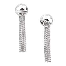 Pre Owned Montblanc Caress of a Star Silver Tassel Earrings