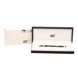 Pre Owned Montblanc StarWalker Black Resin Platinum Coated Ballpoint Pen