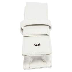 Pre Owned Montblanc White Leather Pen Case