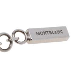 Pre Owned Montblanc Star Signet Mother of Pearl Charm Sterling Silver Bracelet