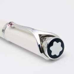 Pre Owned Montblanc Cream Lacquer Collection Princess Grace De Monaco Ballpoint Pen