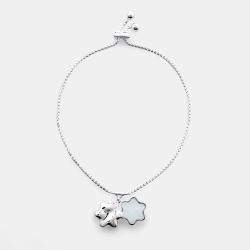 Montblanc Snow Cap Mother of Pearl Sterling Silver Bracelet